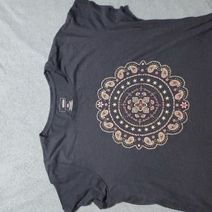 Sonoma XXL Heather Blue Printed T Shirt